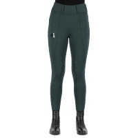 Legging d'équitation Easy Rider Don FullGrip Feuille noire