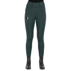 Legging d'équitation Easy Rider Don FullGrip Feuille noire Legging d'équitation Easy Rider Don FullGrip Feuille noire