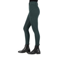 Legging d'équitation Easy Rider Don FullGrip Feuille noire