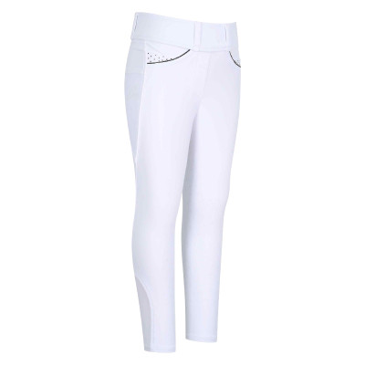 Legging d'équitation Easy Rider Maxima FullGrip Kids Blanc