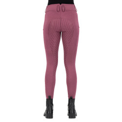 Legging d'équitation Easy Rider Rihanna FullGrip Rose d'aubépine