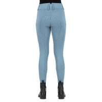 Legging d'équitation Easy Rider Rihanna FullGrip Plomb Bleu