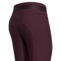 Legging d'équitation Euro-Star Impress FullGrip Rose noire Bordeaux Legging d'équitation Euro-Star Impress FullGrip Rose noire Bordeaux