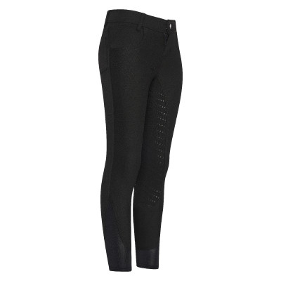 Pantalon d'équitation Easy Rider Evita FullGrip enfant Noir