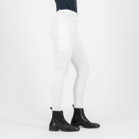 Pantalon d'équitation Easy Rider Joy FullGrip Blanc