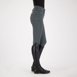 Pantalon d'équitation Euro-Star Amare FullGrip Castor sombre Gris