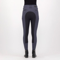 Pantalon d'équitation Euro-Star Arielle Highwaist Grip Connect Full Aimant Gris