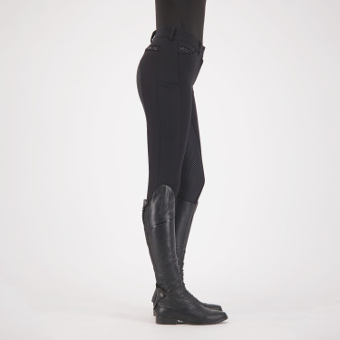 Pantalon d'équitation Euro-Star Arista Fashion dia. FullGrip Noir