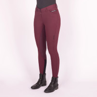 Pantalon d'équitation Euro-Star Arista Fashion Diamond FullGrip Zinfadel Bordeaux Pantalon d'équitation Euro-Star Arista Fashion Diamond FullGrip Zinfadel Bordeaux
