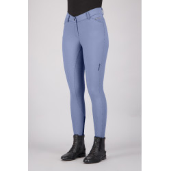 Pantalon d'équitation Euro-Star Arista Fashion Diamond FullGrip Pierre à silex Bleu