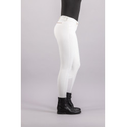 Pantalon d'équitation Euro-Star Arista Fashion Diamond FullGrip Blanc