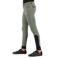 Pantalon d'équitation Euro-Star Camillo KneeGrip Blanc