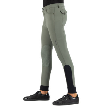 Pantalon d'équitation Euro-Star Camillo KneeGrip Gris roulette Pantalon d'équitation Euro-Star Camillo KneeGrip Gris roulette