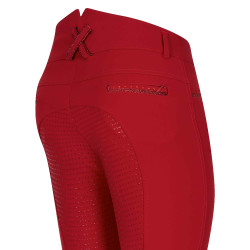 Pantalon d'équitation Imperial Riding El Capone high waist FullGrip Rouge tango
