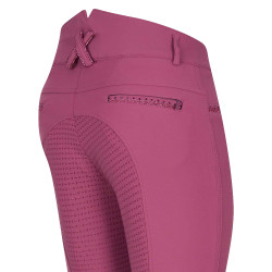 Pantalon d'équitation Imperial Riding El Capone high waist FullGrip Rose violette
