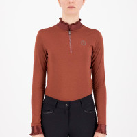 Top Imperial Riding Anna manches longues Forêt profonde Vert