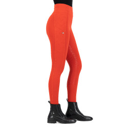 Legging d'équitation Easy Rider Aya FullGrip Rouge allure
