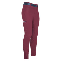 Legging d'équitation HV Polo Clarissa FullGrip Baie noire Bordeaux
