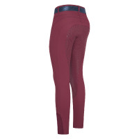 Legging d'équitation HV Polo Clarissa FullGrip Baie noire Bordeaux