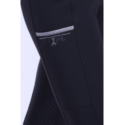 Legging d'équitation HV Polo Clarissa FullGrip Noir Legging d'équitation HV Polo Clarissa FullGrip Noir