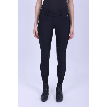 Legging d'équitation HV Polo Isabell FullGrip Noir Legging d'équitation HV Polo Isabell FullGrip Noir