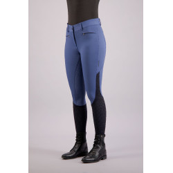 Pantalon d'équitation Euro-star Airflow Full Bleu numérique foncé