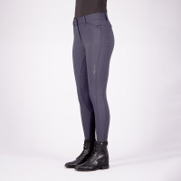 Pantalon d'équitation Euro-star Arista diamond FullGrip Aimant Gris
