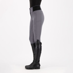 Pantalon d'équitation Euro-star Athletic lean Fullgrip Aimant Gris Pantalon d'équitation Euro-star Athletic lean Fullgrip Aimant Gris