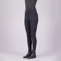 Pantalon d'équitation Euro-star Aurelia Full Grip Noir