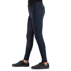 Pantalon d'équitation Euro-star Gabriel Grip Connect Full Nuit Bleu marine