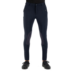 Pantalon d'équitation Euro-star Gabriel Grip Connect Knee Nuit Bleu marine Pantalon d'équitation Euro-star Gabriel Grip Connect Knee Nuit Bleu marine