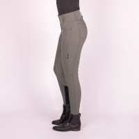 Pantalon d'équitation Euro-star Indigo Glam FullGrip Baie noire