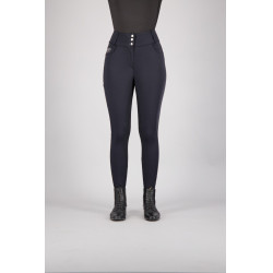 Pantalon d'équitation Euro-star Indigo Glam FullGrip Noir