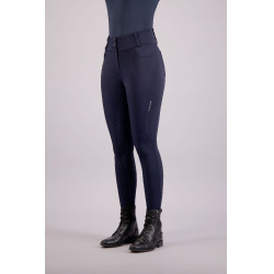 Pantalon d'équitation Euro-star Indigo high waist FullGrip Marine Bleu marine