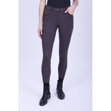 Pantalon d'équitation HV Polo Ellen FullGrip Gris ultime Pantalon d'équitation HV Polo Ellen FullGrip Gris ultime