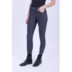 Pantalon d'équitation HV Polo Ellen FullGrip Gris ultime Pantalon d'équitation HV Polo Ellen FullGrip Gris ultime