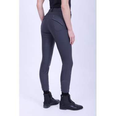 Pantalon d'équitation HV Polo Ellen FullGrip Gris ultime Pantalon d'équitation HV Polo Ellen FullGrip Gris ultime