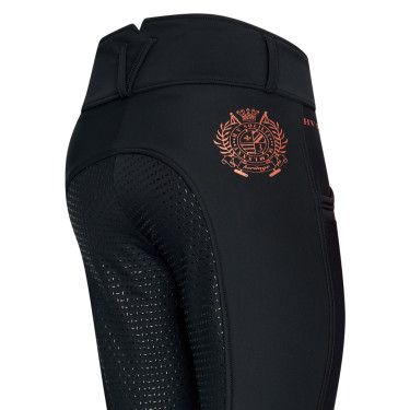 Pantalon d'équitation HV Polo Favouritas Luxury FullGrip Noir Pantalon d'équitation HV Polo Favouritas Luxury FullGrip Noir