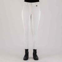 Pantalon d'équitation HV Polo Miranda FullGrip Blanc Pantalon d'équitation HV Polo Miranda FullGrip Blanc