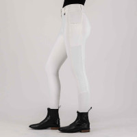Pantalon d'équitation HV Polo Miranda FullGrip Blanc