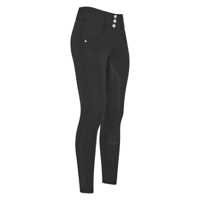 Pantalon d'équitation HV Polo Nadine FullGrip Noir