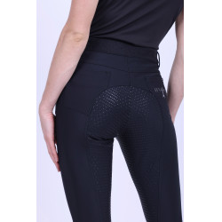 Pantalon d'équitation HV Polo Nicky FullGrip Noir Pantalon d'équitation HV Polo Nicky FullGrip Noir