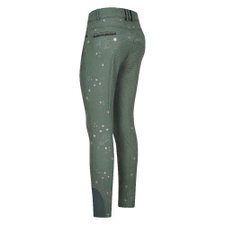 Pantalon d'équitation Imperial Riding El Capone winterwarm AOP FullGrip Sauge noire Vert Pantalon d'équitation Imperial Riding El Capone winterwarm AOP FullGrip Sauge noire Vert
