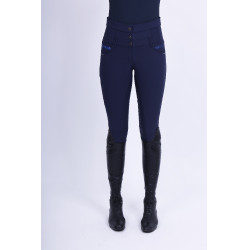 Pantalon d'équitation Imperial Riding Mae Capone extra high waist FullGrip Marine Bleu marine Pantalon d'équitation Imperial Riding Mae Capone extra high waist FullGrip Marine Bleu marine