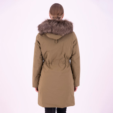 Parka HV Polo Isa Vert pétrole foncé