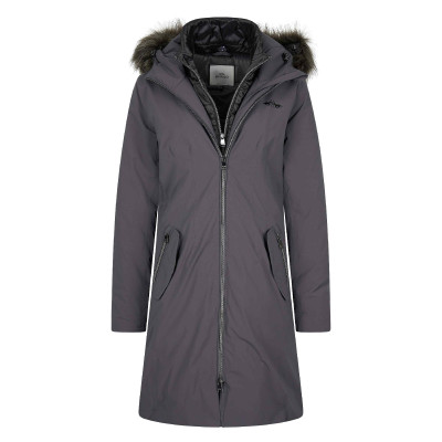 Parka HV Polo Isa Gris zinc