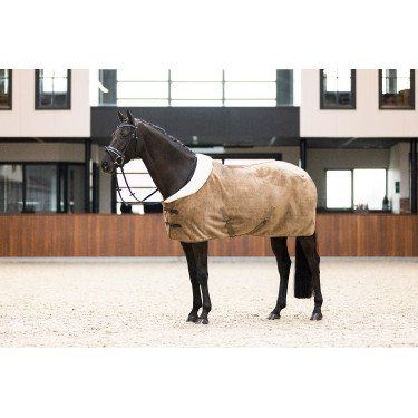 Couverture polaire Imperial Riding Ambient Galaxy Cappuccino Marron
