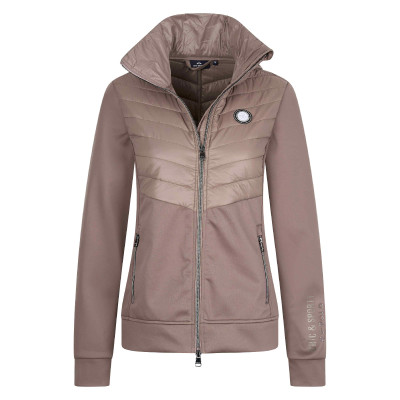 Fleece jacket HV Polo Norah Expresso