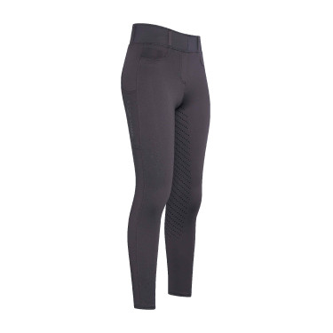 KIDS Legging d'équitation Easy Rider Diana FullGrip Périscope Violet