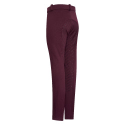 KIDS Pantalon d'équitation Easy Rider Joy Winter FullGrip Rose noire Bordeaux KIDS Pantalon d'équitation Easy Rider Joy Winter FullGrip Rose noire Bordeaux